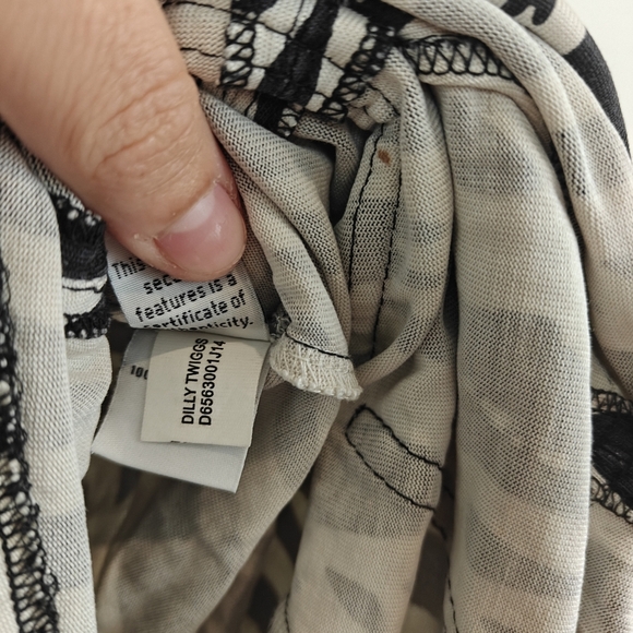 Diane Von Furstenberg 100% Silk Printed Mini Long Sleeve Dilly Twiggs Dress 0 - Picture 12 of 13